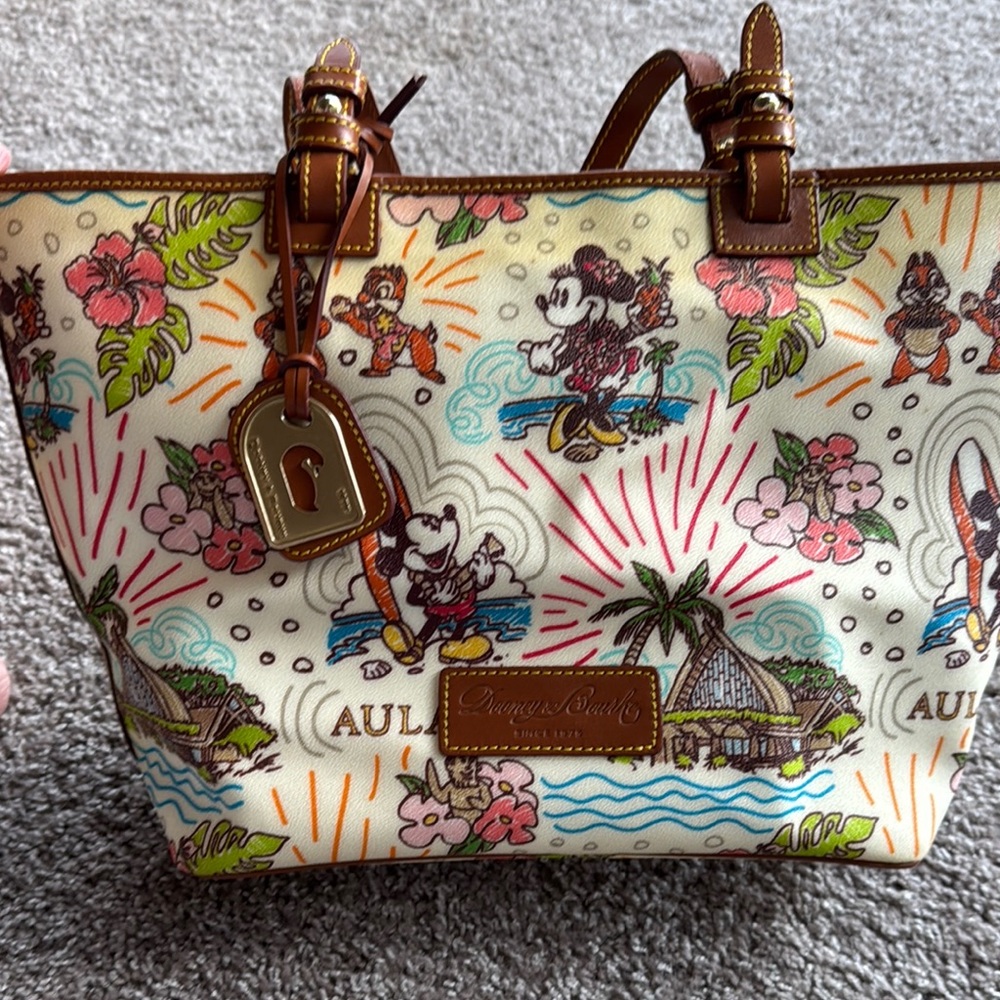 Dooney & Bourke Collector’s Retired Disney Aulani Tote